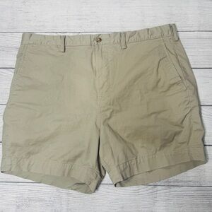 Polo Ralph Lauren Men’s Classic Fit Flat Chino Shorts Size 36 Khaki Stretch 6”